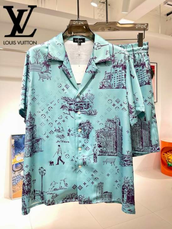 Picture of LV Shirt Pant Suits _SKULVM-3XL24cx2023097